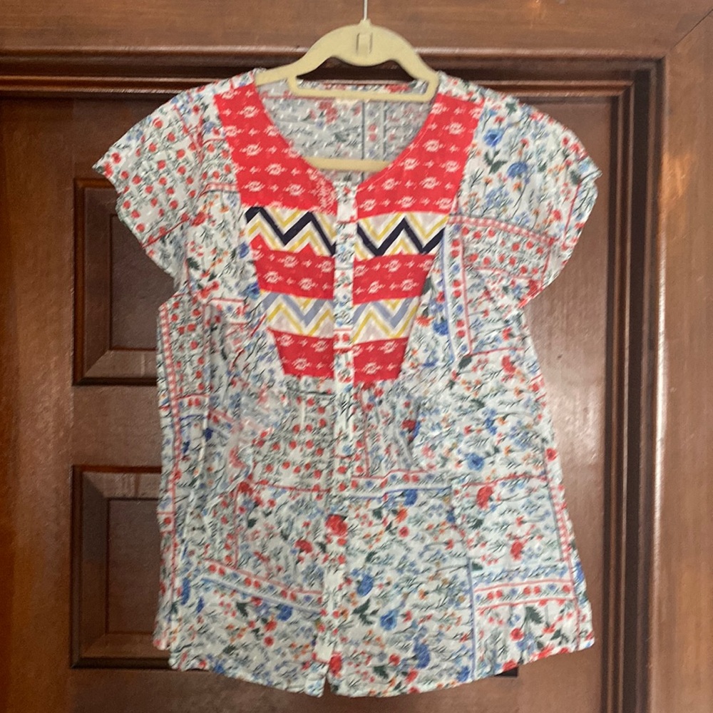 Let Me Be blouse, size 8. Purchased from Anthropologie. Excellent condition.
